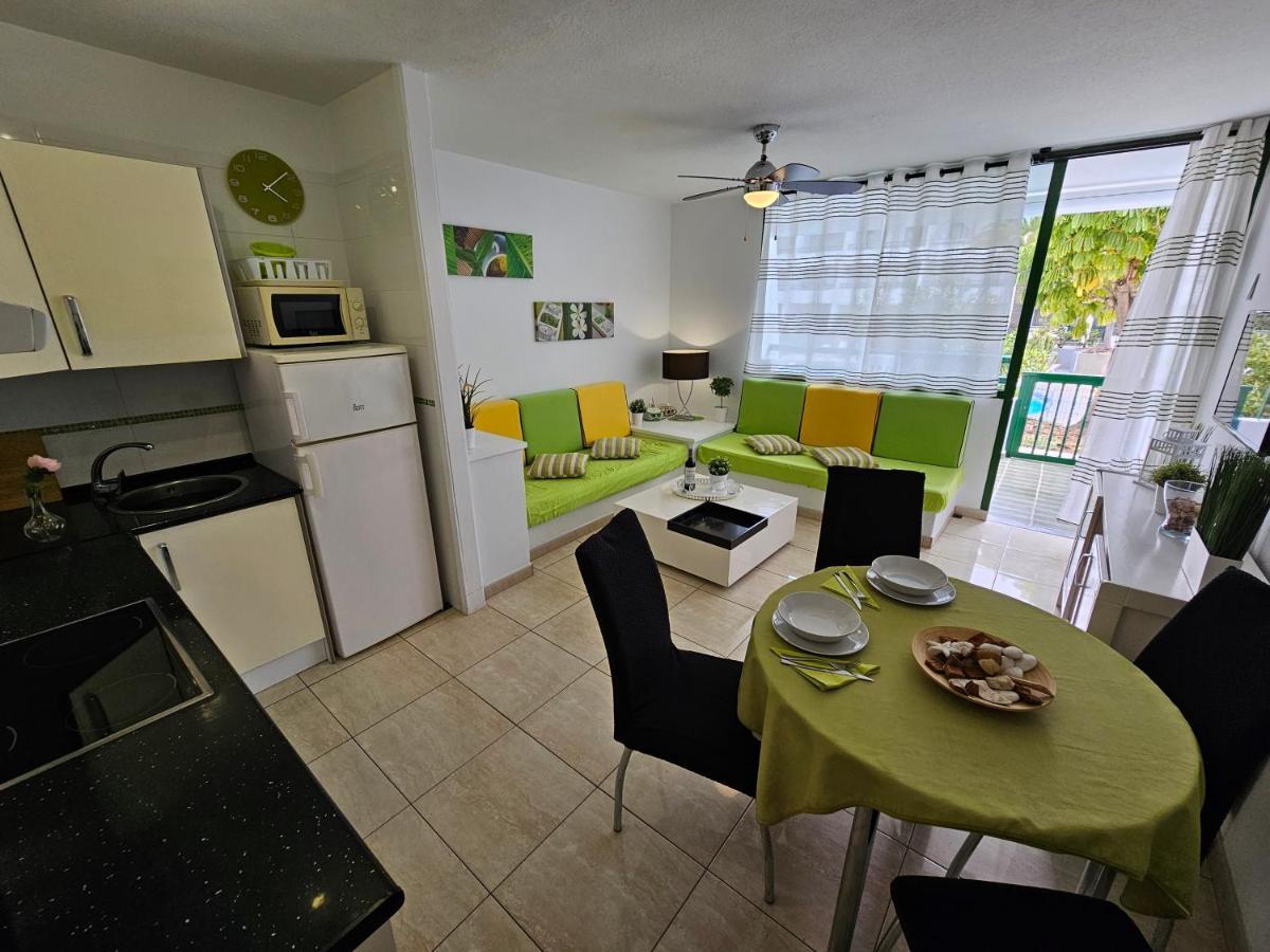 Casa Palmera 3 Only 150 Metres To The Beach, Heated Pool, Wifi, Sat-Tv, Balcony Арона Экстерьер фото