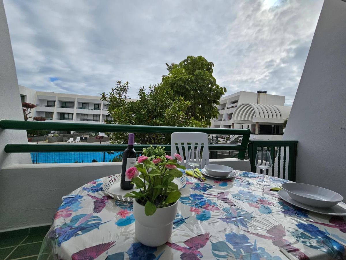 Casa Palmera 3 Only 150 Metres To The Beach, Heated Pool, Wifi, Sat-Tv, Balcony Арона Экстерьер фото