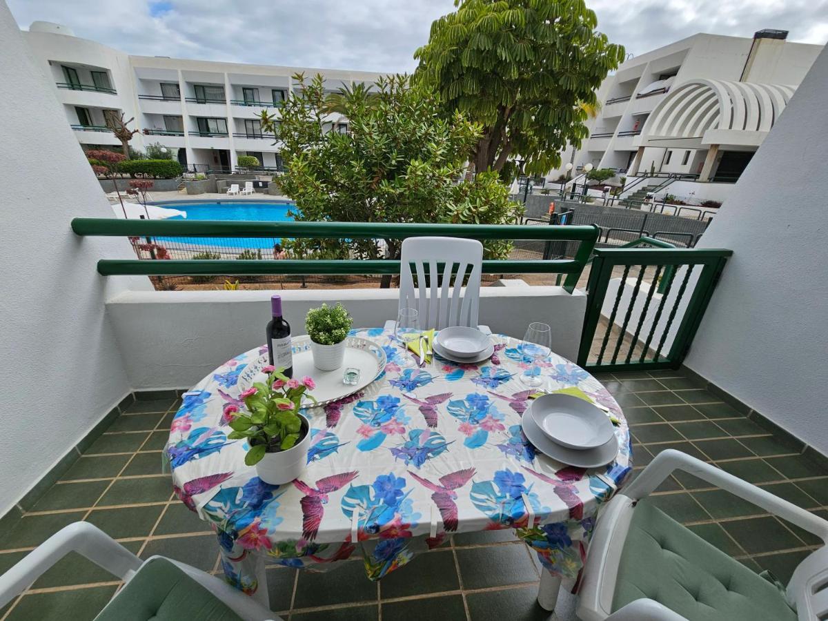 Casa Palmera 3 Only 150 Metres To The Beach, Heated Pool, Wifi, Sat-Tv, Balcony Арона Экстерьер фото