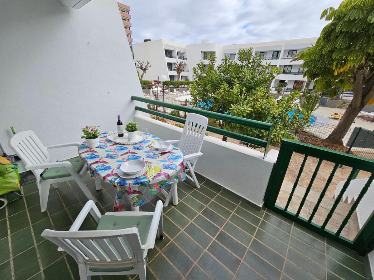 Casa Palmera 3 Only 150 Metres To The Beach, Heated Pool, Wifi, Sat-Tv, Balcony Арона Экстерьер фото