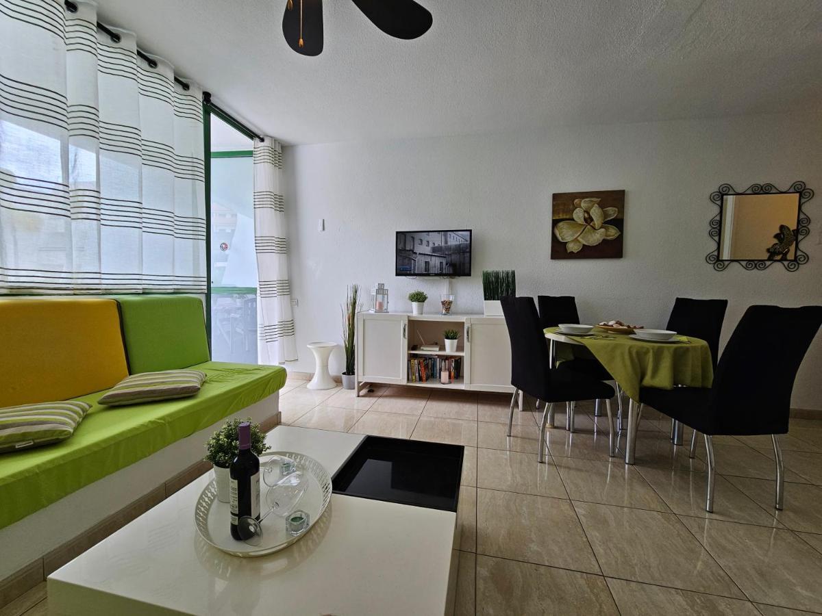 Casa Palmera 3 Only 150 Metres To The Beach, Heated Pool, Wifi, Sat-Tv, Balcony Арона Экстерьер фото