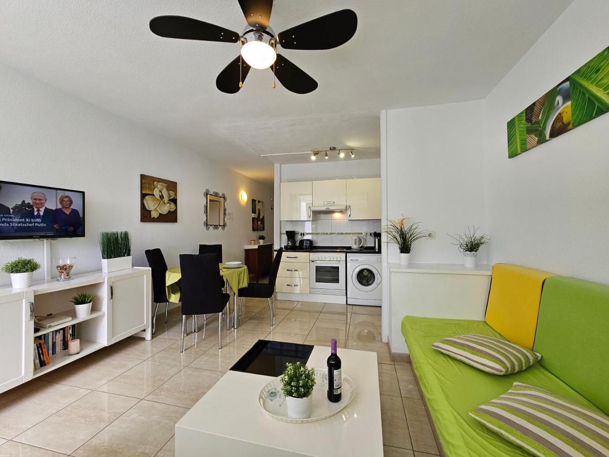 Casa Palmera 3 Only 150 Metres To The Beach, Heated Pool, Wifi, Sat-Tv, Balcony Арона Экстерьер фото